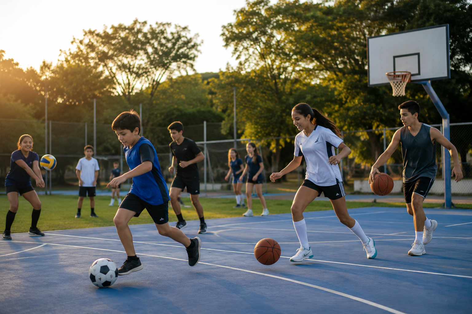 Niño de la Fundación Dumundo con balón de fútbol